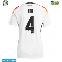 Tyskland Jonathan Tah #4 Hjemmedrakt EM 2024 Kortermet